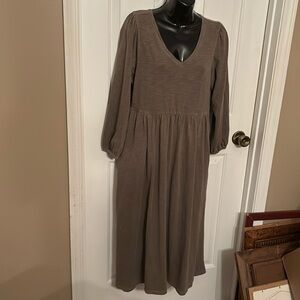 Old Navy Long Sleeve Dress - Brown
